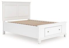 J&M Furniture - Ashley Furniture - Fortman Full Panel Storage Bed - Full Panel Storage Bed - B680B25