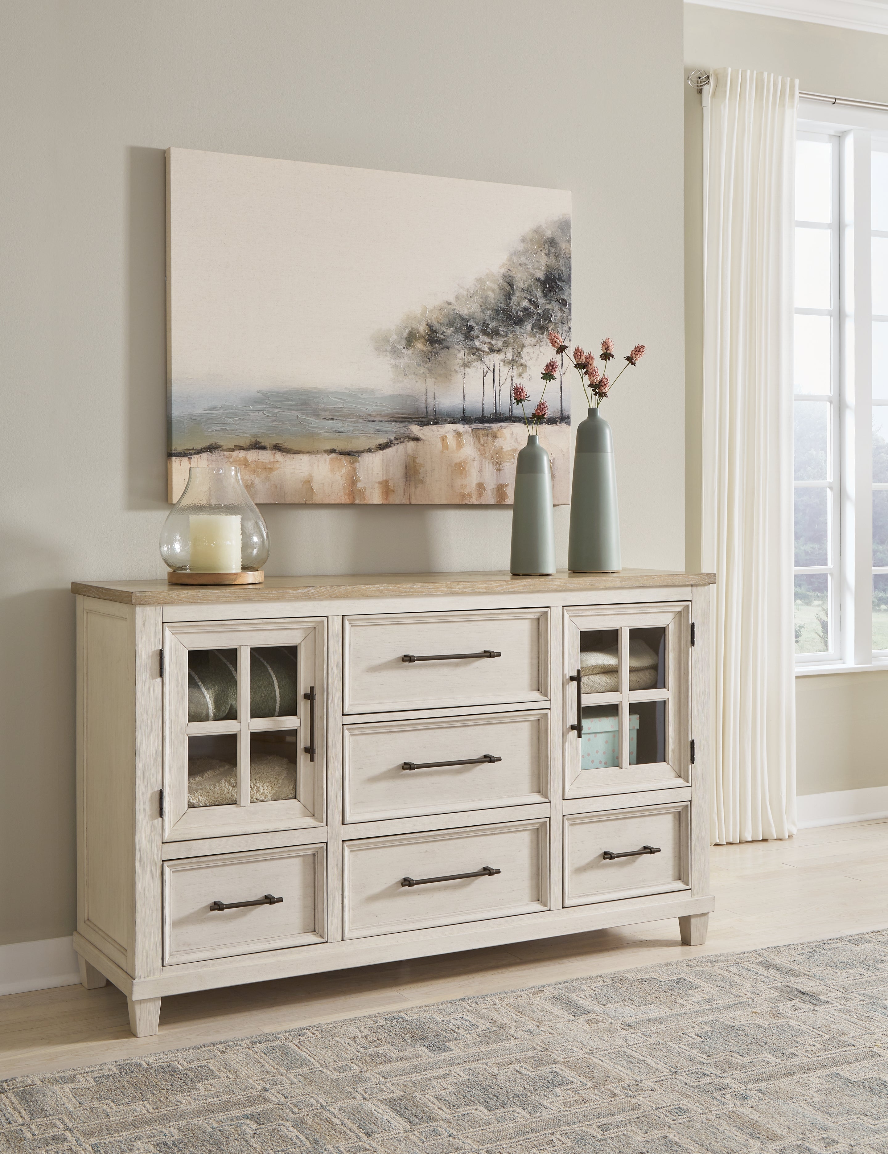 J&M Furniture - Ashley Furniture - Shaybrock Dresser - Dresser - B683-31