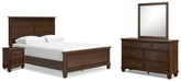 J&M Furniture - Ashley Furniture - Danabrin Queen Panel Bed, Dresser, Mirror and Nightstand - Queen Panel Bed, Dresser, Mirror and Nightstand - B685B15