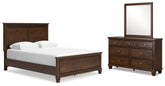J&M Furniture - Ashley Furniture - Danabrin Queen Panel Bed, Dresser and Mirror - Queen Panel Bed, Dresser and Mirror - B685B3