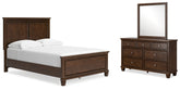 J&M Furniture - Ashley Furniture - Danabrin Full Panel Bed, Dresser and Mirror - Full Panel Bed, Dresser and Mirror - B685B9