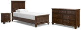 J&M Furniture - Ashley Furniture - Danabrin Twin Panel Bed, Dresser and Nightstand - Twin Panel Bed, Dresser and Nightstand - B685B29