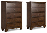 J&M Furniture - Ashley Furniture - Danabrin Set of 2 Chests - Set of 2 Chests - B685B28