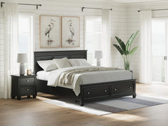 J&M Furniture - Ashley Furniture - Lanolee California King Panel Storage Bed - California King Panel Storage Bed - B687B20