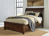 J&M Furniture - Ashley Furniture - Porter Queen Sleigh Storage Bed - Queen Sleigh Storage Bed - B697B43