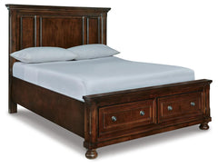 J&M Furniture - Ashley Furniture - Porter Queen Panel Storage Bed - Queen Panel Storage Bed - B697B42