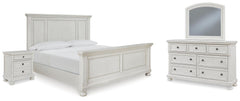 J&M Furniture - Ashley Furniture - Robbinsdale Queen Panel Bed, Dresser, Mirror and Nightstand - Queen Panel Bed, Dresser, Mirror and Nightstand - B742B40