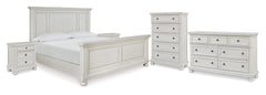 J&M Furniture - Ashley Furniture - Robbinsdale Queen Panel Bed, Dresser, Chest and 2 Nightstands - Queen Panel Bed, Dresser, Chest and 2 Nightstands - B742B35