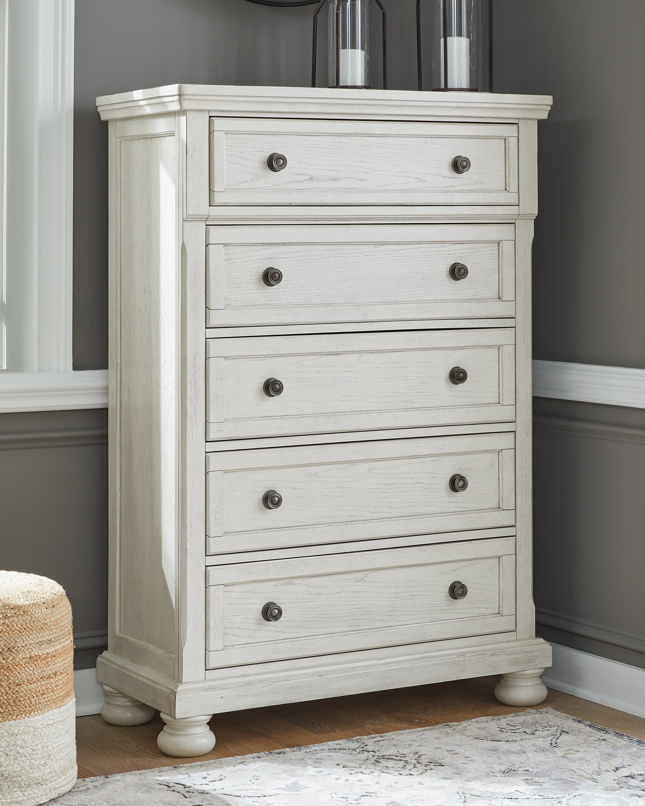 J&M Furniture - Ashley Furniture - Robbinsdale Chest of Drawers - Five Drawer Chest - B742-46