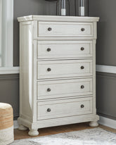 J&M Furniture - Ashley Furniture - Robbinsdale Chest of Drawers - Five Drawer Chest - B742-46