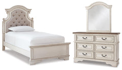 J&M Furniture - Ashley Furniture - Realyn Twin Bed, Dresser and Mirror - Twin Bed, Dresser and Mirror - B743B16