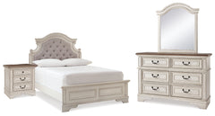 J&M Furniture - Ashley Furniture - Realyn Full Panel Bed, Dresser, Mirror and Nightstand - Full Panel Bed, Dresser, Mirror and Nightstand - B743B40