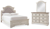 J&M Furniture - Ashley Furniture - Realyn Full Panel Bed, Dresser and Mirror - Full Panel Bed, Dresser and Mirror - B743B17