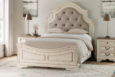 J&M Furniture - Ashley Furniture - Realyn Queen Upholstered Panel Bed - Queen Upholstered Panel Bed - B743B2