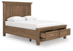 J&M Furniture - Ashley Furniture - Feddinger Queen Panel Storage Bed - Queen Panel Storage Bed - PCB779B11