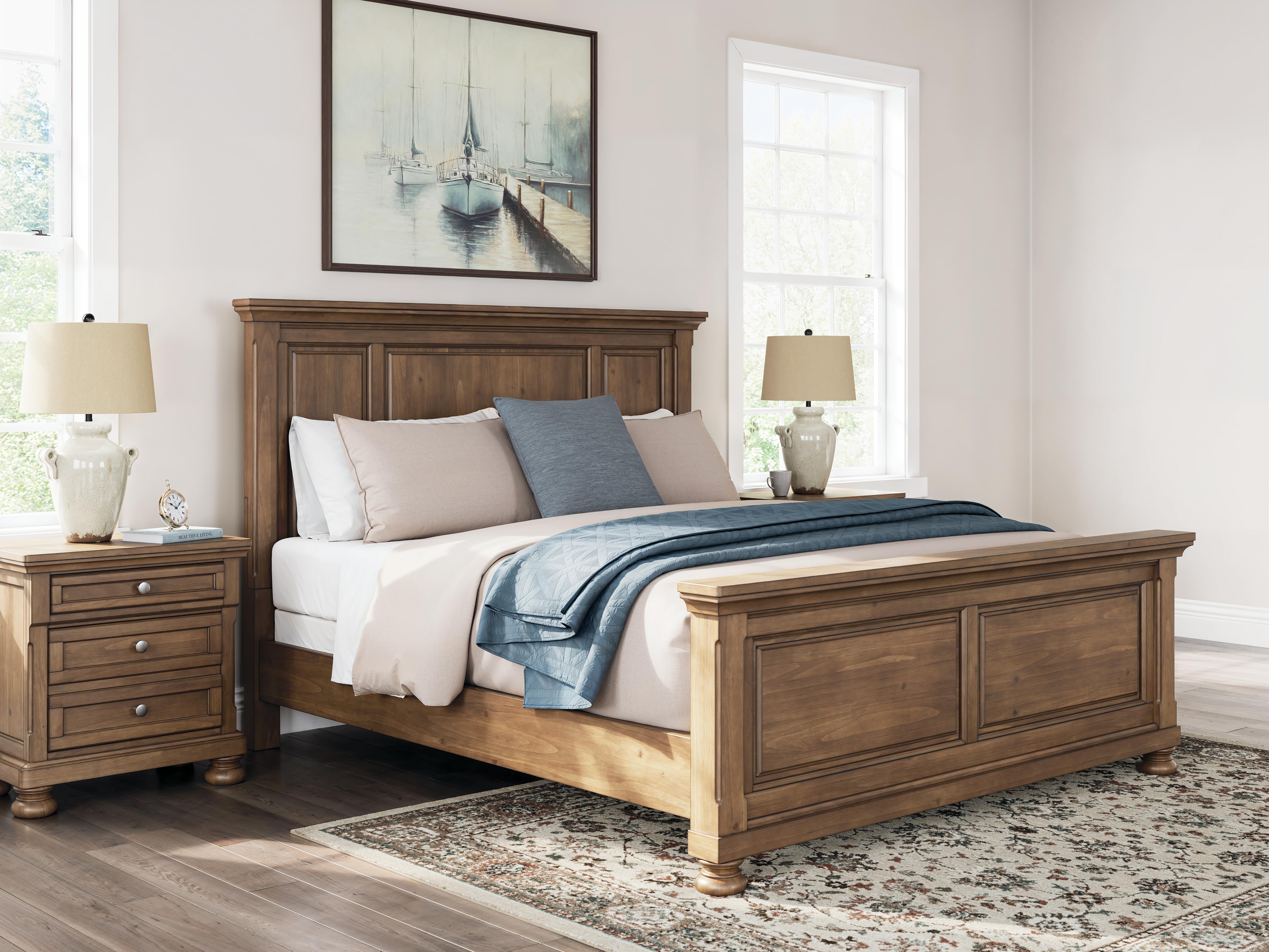 J&M Furniture - Ashley Furniture - Feddinger Queen Panel Bed - Queen Panel Bed - PCB779B2