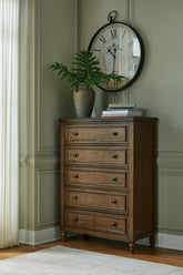 J&M Furniture - Ashley Furniture - Sturlayne Chest of Drawers - Five Drawer Chest - B787-46