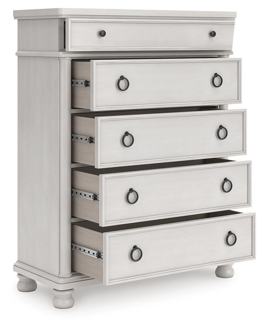 J&M Furniture - Ashley Furniture - Rowlenstown Chest of Drawers - Five Drawer Chest - PCB823-46