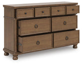 J&M Furniture - Ashley Furniture - Rowlenstown Dresser - Dresser - PCB824-31