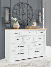 J&M Furniture - Ashley Furniture - Ashbryn Dresser - Dresser - B844-31