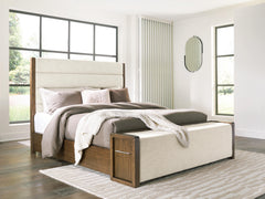 J&M Furniture - Ashley Furniture - Marxmore King Upholstered Storage Bed - King Upholstered Storage Bed - B863B4