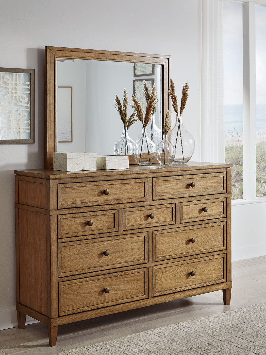 J&M Furniture - Ashley Furniture - Sharlance Dresser and Mirror - Dresser and Mirror - B895B1
