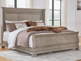J&M Furniture - Ashley Furniture - Lexorne King Sleigh Bed - King Sleigh Bed - B924B4