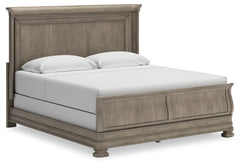J&M Furniture - Ashley Furniture - Lexorne California King Sleigh Bed - California King Sleigh Bed - B924B5