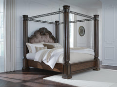 J&M Furniture - Ashley Furniture - Maylee Queen Canopy Bed - Queen Canopy Bed - B947B8