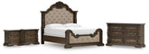 J&M Furniture - Ashley Furniture - Maylee King Upholstered Bed, Dresser and 2 Nightstands - King Upholstered Bed, Dresser and 2 Nightstands - B947B14