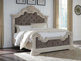 J&M Furniture - Ashley Furniture - Bruchandi California King Upholstered Panel Bed - California King Upholstered Panel Bed - PCB948B5