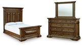 J&M Furniture - Ashley Furniture - Frantanna Queen Panel Bed, Dresser and Mirror - Queen Panel Bed, Dresser and Mirror - PCB949B3
