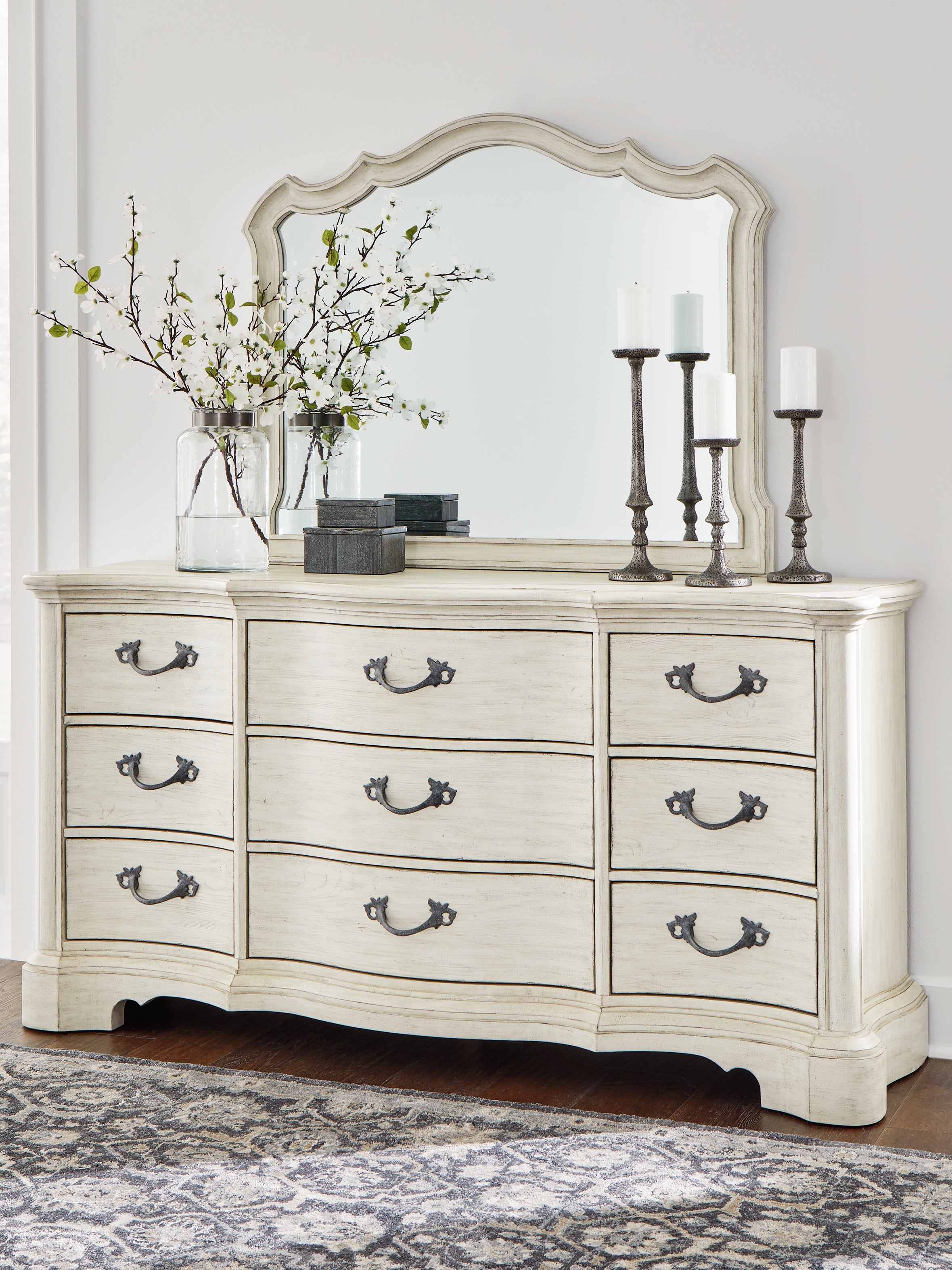 J&M Furniture - Ashley Furniture - Arlendyne Dresser and Mirror - Dresser and Mirror - B980B1