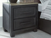 J&M Furniture - Ashley Furniture - Foyland Nightstand - Two Drawer Night Stand - B989-92