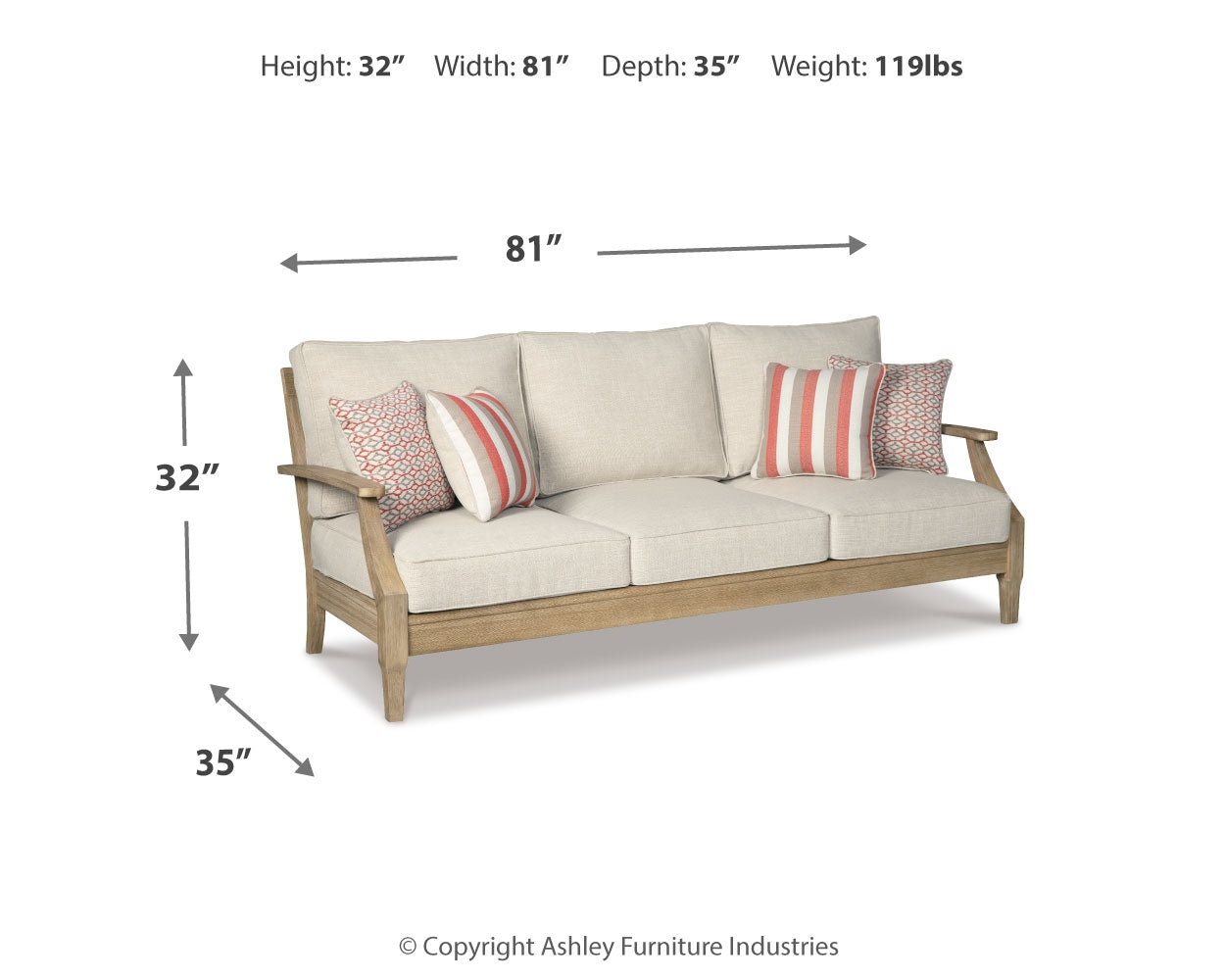 Clare View Outdoor Ashley Furniture