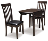 J&M Furniture - Ashley Furniture - Hammis Dining Table with 2 Chairs - Dining Table with 2 Chairs - D310D2