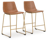 J&M Furniture - Ashley Furniture - Ciabori Counter Height Barstool (Set of 2) - Counter Height Barstool (Set of 2) - PCD373-224X2