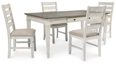 J&M Furniture - Ashley Furniture - Skempton Dining Table and 4 Chairs - Dining Table and 4 Chairs - D394D4
