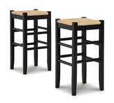 J&M Furniture - Ashley Furniture - Mirimyn Bar Height Bar Stool (Set of 2) - Bar Height Bar Stool (Set of 2) - D508-130X2