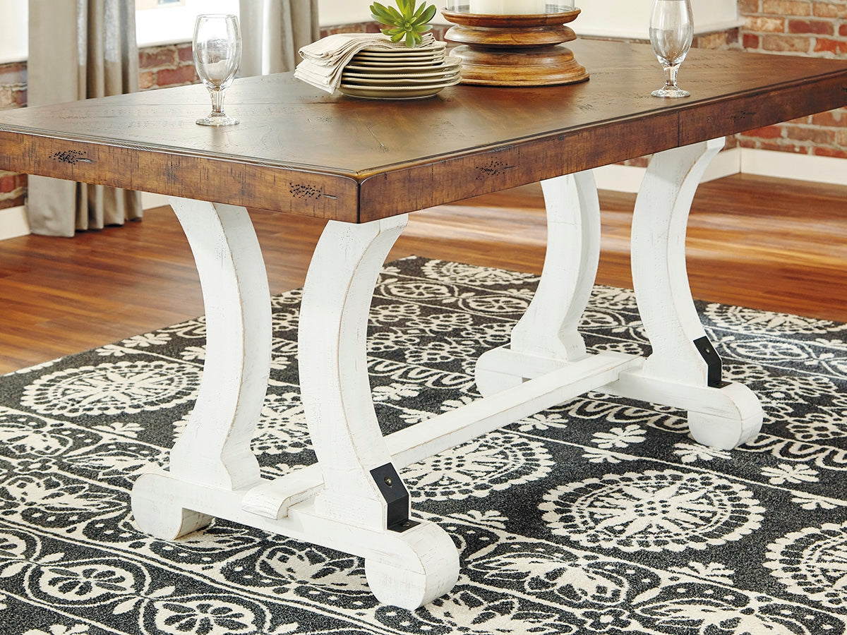 J&M Furniture - Ashley Furniture - Valebeck Dining Table - Rectangular Dining Room Table - D546-35