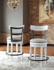 J&M Furniture - Ashley Furniture - Valebeck Counter Height Barstool (Set of 2) - Counter Height Barstool (Set of 2) - D546-524X2