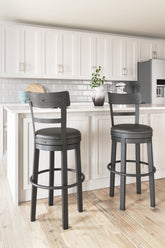 J&M Furniture - Ashley Furniture - Valebeck Bar Height Bar Stool (Set of 2) - Bar Height Bar Stool (Set of 2) - D546-630X2