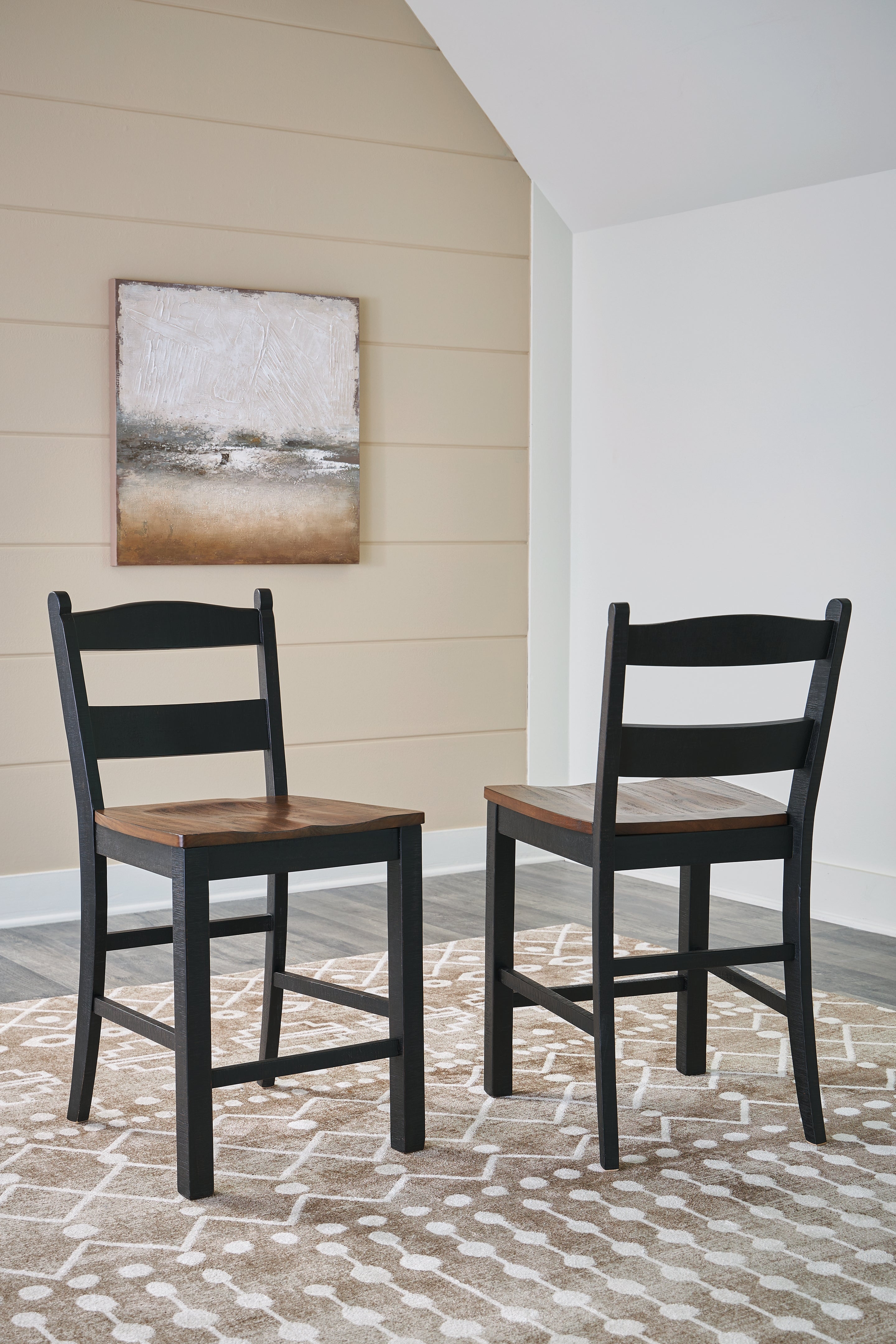J&M Furniture - Ashley Furniture - Valebeck Counter Height Barstool (Set of 2) - Counter Height Barstool (Set of 2) - D546-724X2