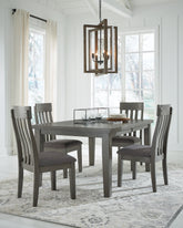 J&M Furniture - Ashley Furniture - Hallanden Dining Table and 4 Chairs - Dining Table and 4 Chairs - D589D1