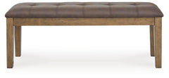 Urbinforte Extension Dining Table, 4 Chairs and Bench