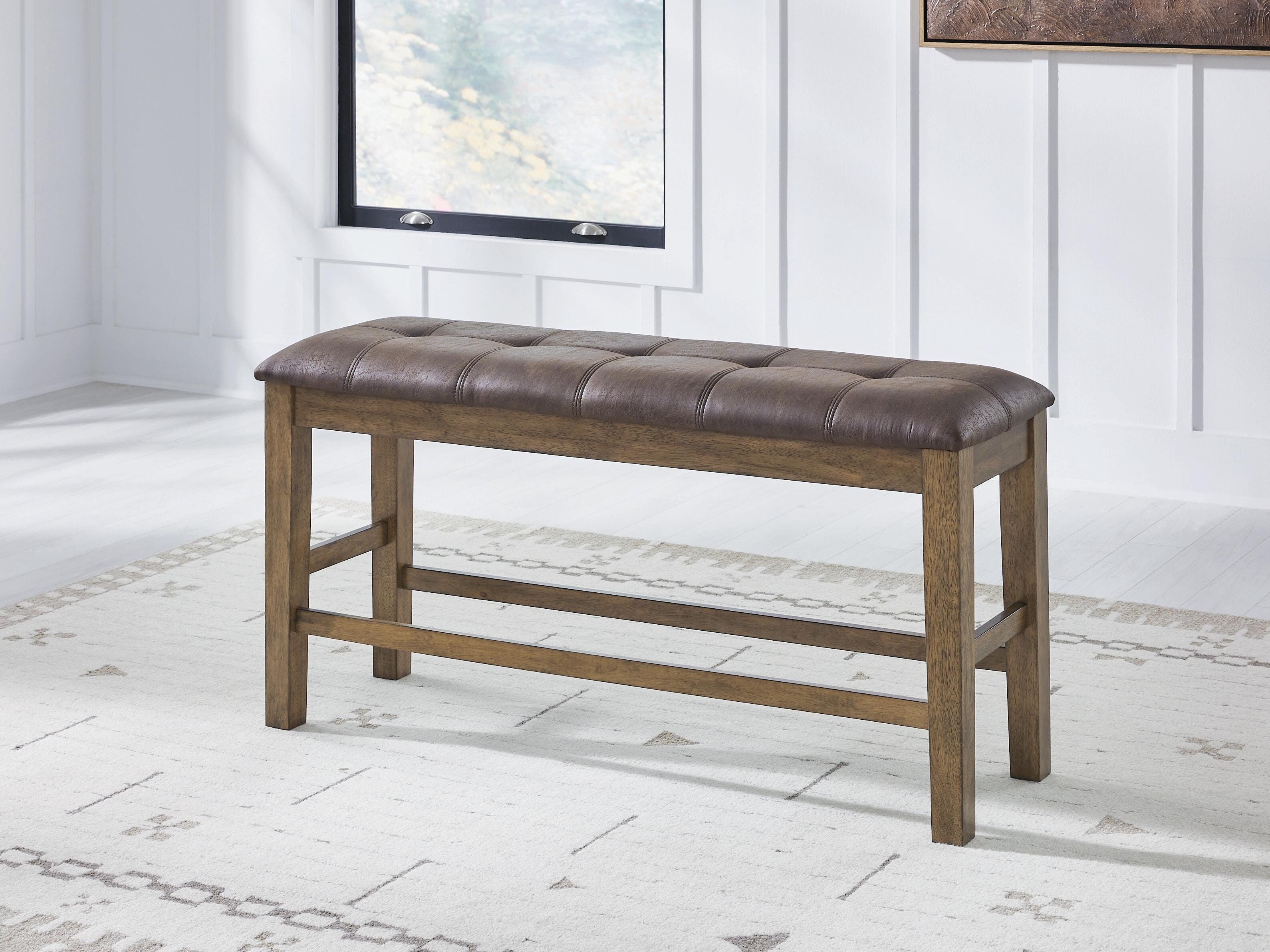 J&M Furniture - Ashley Furniture - Urbinforte Counter Height Dining Bench - DBL Counter UPH Bench (1/CN) - PCD592-09