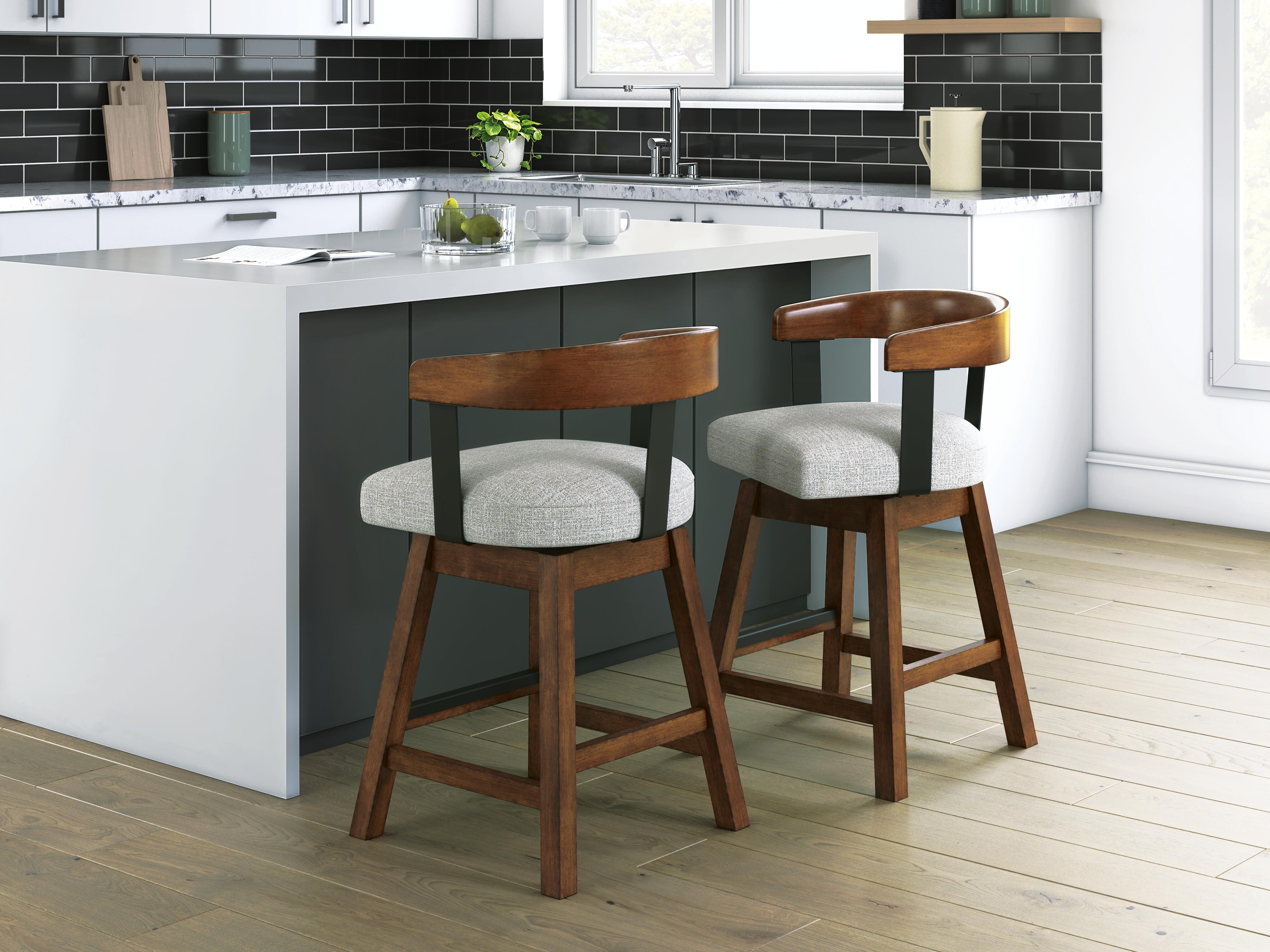 J&M Furniture - Ashley Furniture - Ralene Counter Height Barstool (Set of 2) - Counter Height Barstool (Set of 2) - D594-224X2