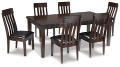 J&M Furniture - Ashley Furniture - Haddigan Dining Table and 6 Chairs - Dining Table and 6 Chairs - D596D3