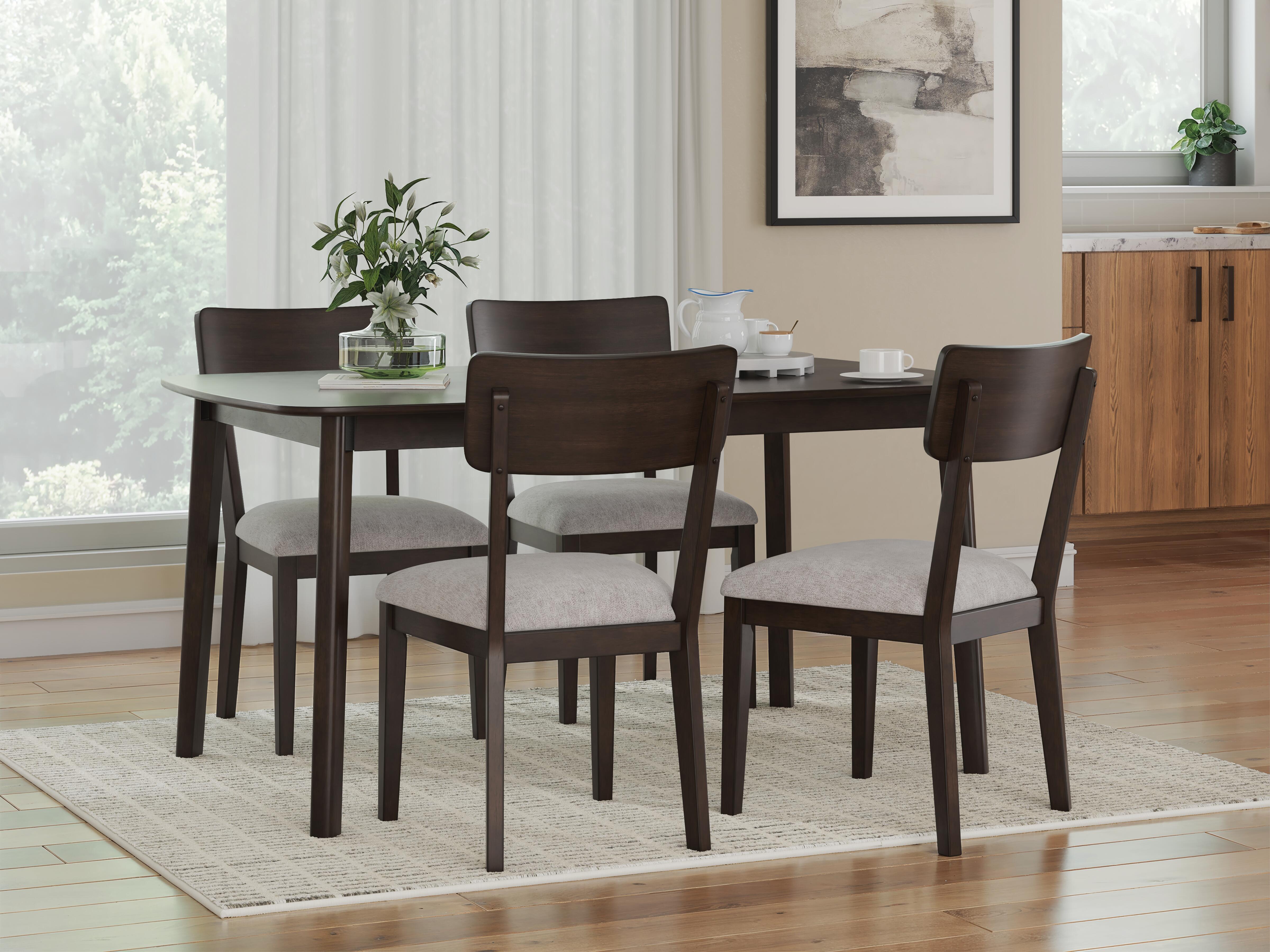 J&M Furniture - Ashley Furniture - Mallenette Dining Table and 4 Chairs (Set of 5) - Dining Room Table Set (5/CN) - PCD607-225
