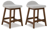 J&M Furniture - Ashley Furniture - Lyncott Counter Height Bar Stool (Set of 2) - Counter Height Bar Stool (Set of 2) - D615-124X2